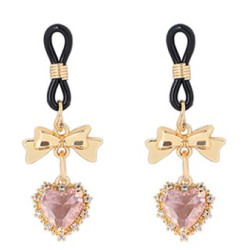 Generique Pince-Tétons Heart Diamond Rose